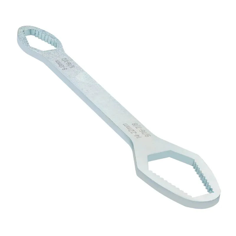 Chave Boca Fixa Aço Universal 8 a 22mm Cabeça Dupla Torx Ferramenta Resistente Multifuncional