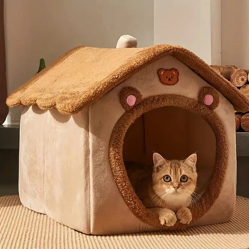 Casa Dobrável Para Cães e Gatos Fourpata