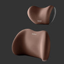 Kit Conjunto Almofada Encosto Lombar Pescoço Carro | Confort Pro