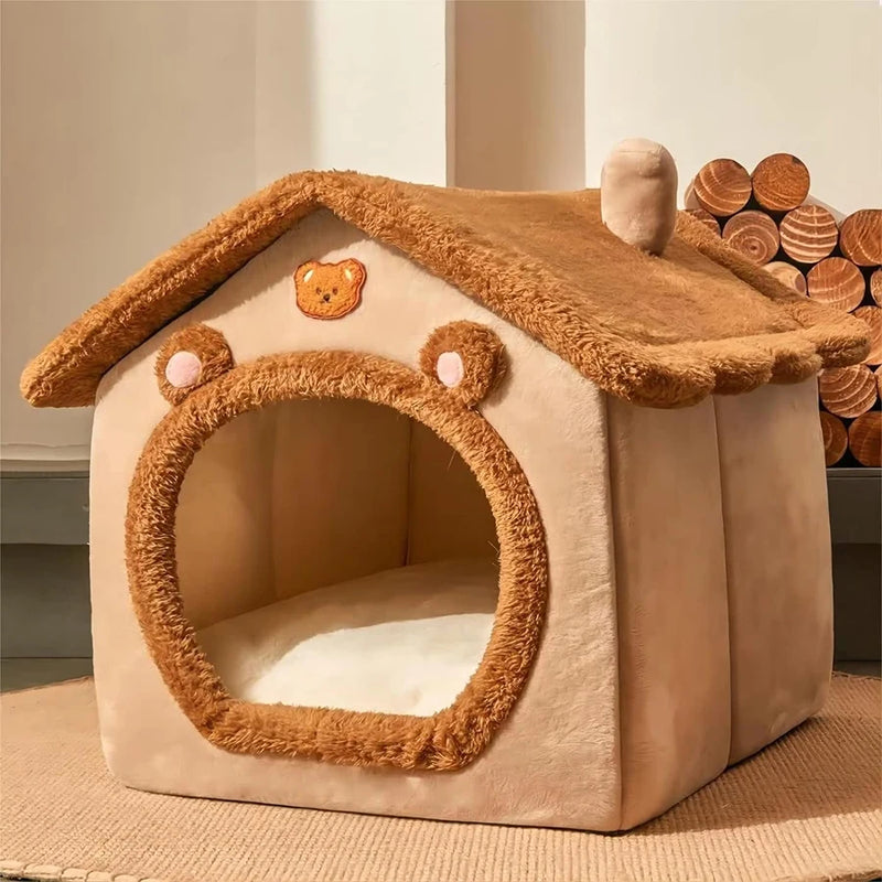 Casa Dobrável Para Cães e Gatos Fourpata